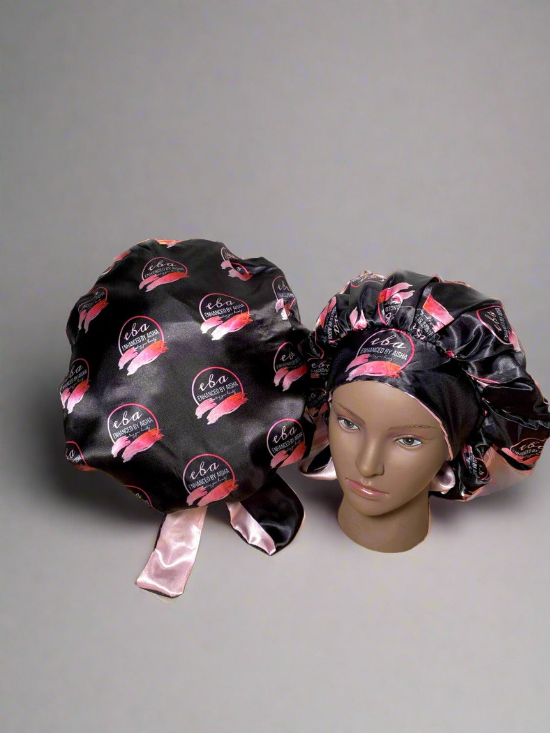 Printed Silk Dreams Tie Bonnet